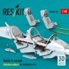 RESKIT RSU48-0543 Rafale B cockpit (Detailed edition) for HobbyBoss kit (3D Printed) (1/48)